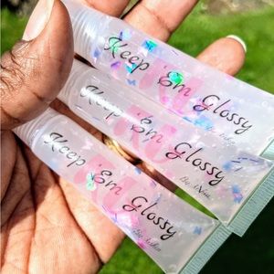 Clear Lipgloss with high shine and super moisture!!